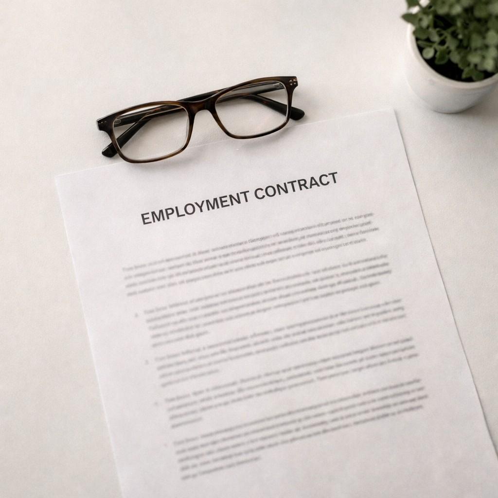Employment contract review with a lawyer in Toronto